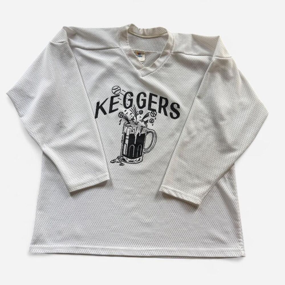 Unbranded Men's White and Cream Jersey